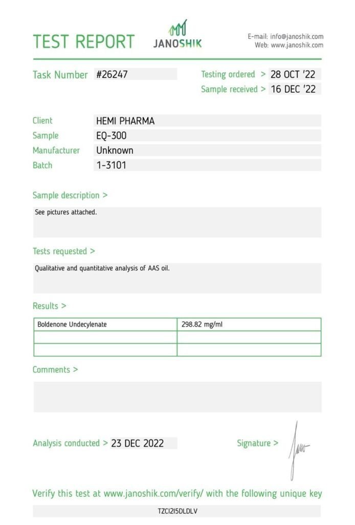 Hemi Pharma Boldenone 300mg - Image 2