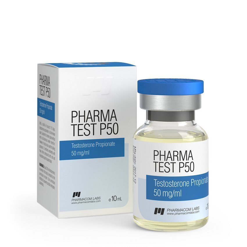 Pharmacom Pharma Test P 50 Testosterone Propionate: 10ml/Vial, 50 mg/ml