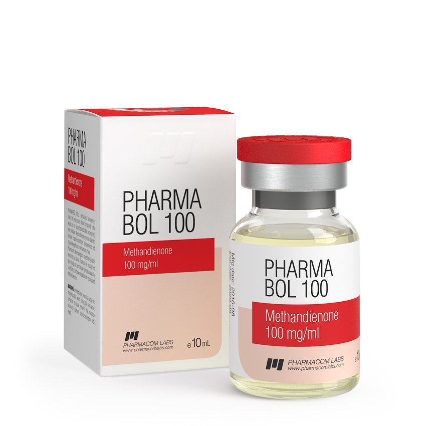 Pharmacom Pharmabol 100 Methandienone: 10ml/Vial, 100 mg/ml