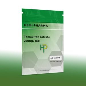 Hemi Pharma Tamoxifen / Nolvadex 20mg X 60 Tabs