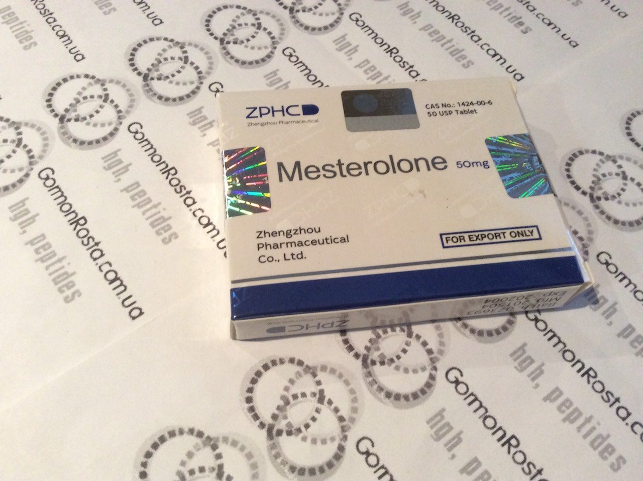 ZPHC Mesterolone (Proviron) 25mg 50mg, 50tabs - Image 3